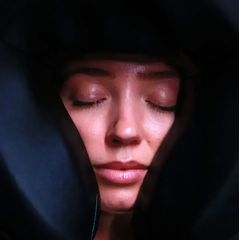 A moment of calm during a Self recovery session